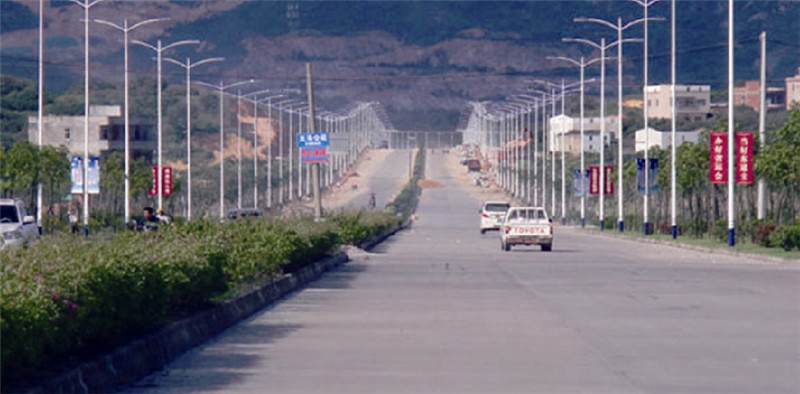 奉节县西部新区干溪沟道路工程